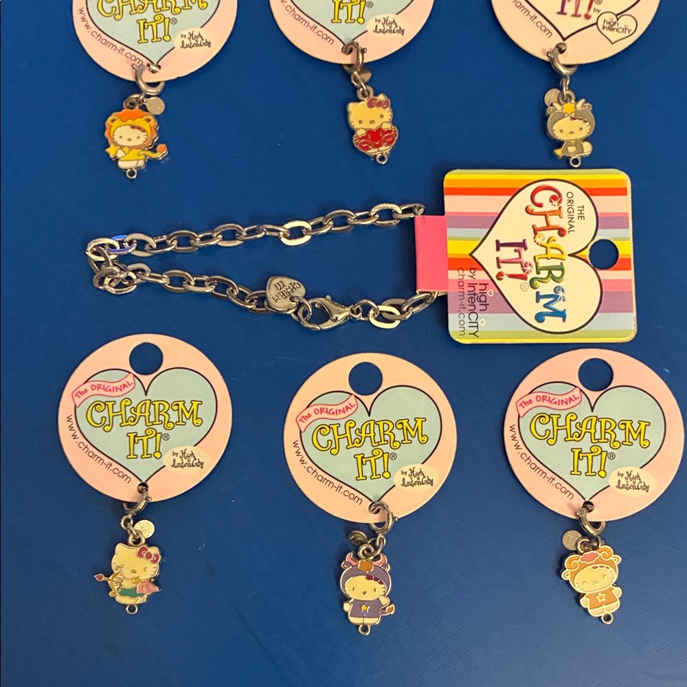 Kids Bracelet with Cute Charms Hello Kitty Charms